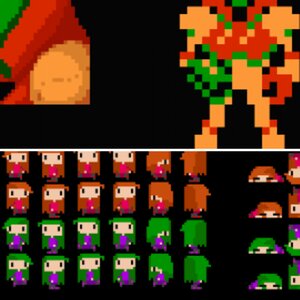 Metroid Cave Story stuff