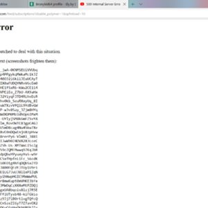 Errors