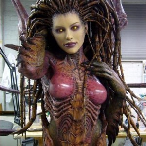 The erection I got was actually for StarCraft II itself, not Kerrigan.