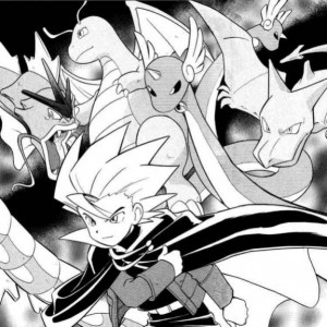 Lance (Before):
This was the Manga art I took to turn into a color work. The color version is in this album.