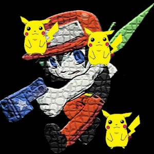 Mosaic Quote - With Pikachu