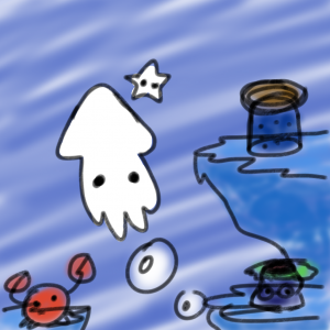 Ikachan doodle