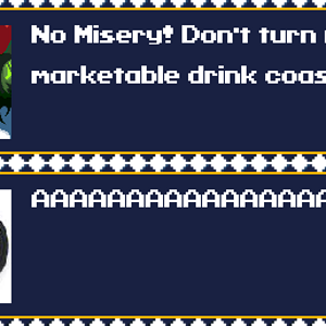 Quote gets turned into a marketable coaster