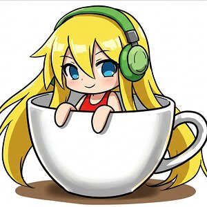 コーヒーカップカーリーブレイス