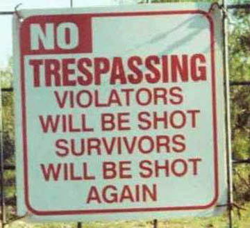 funny sign