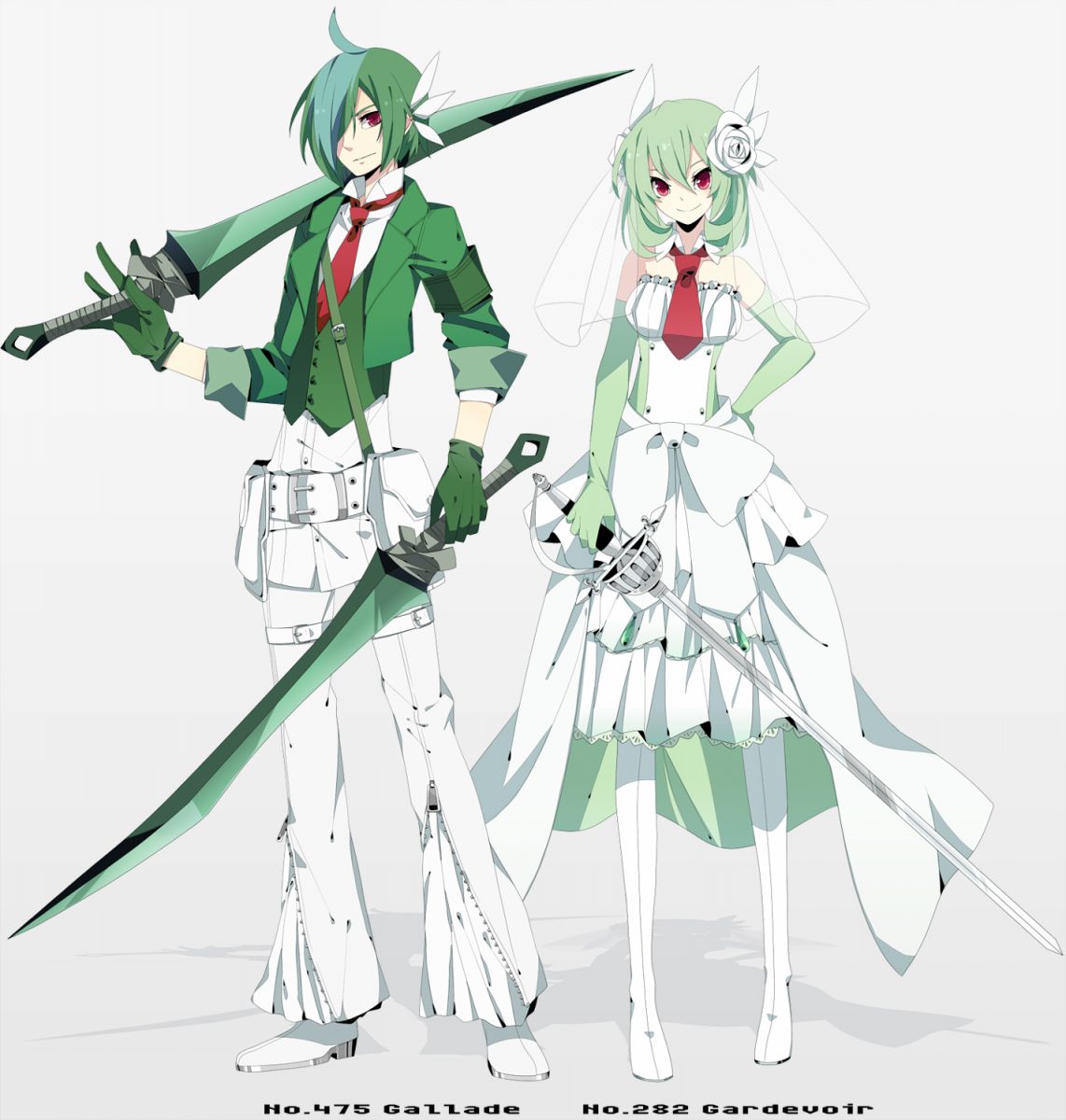 Gijinka Battle Couple