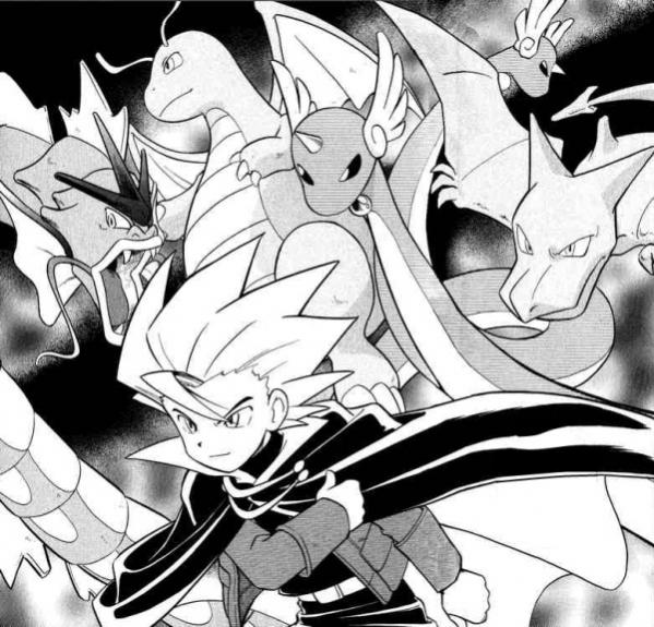 Lance (Before):
This was the Manga art I took to turn into a color work. The color version is in this album.