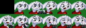 Main character - Mado

A Mimiga who enjoys a peaceful life in Mimiga villiage. He is a free spirited, emotional Mimiga with a modern outlook on life. Unbound by traditional values he makes pawprints for other Mimigas to follow.

Unsettled
Angry
Shoc