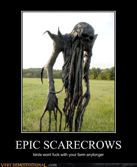 Nothing can describe the crow's horror.