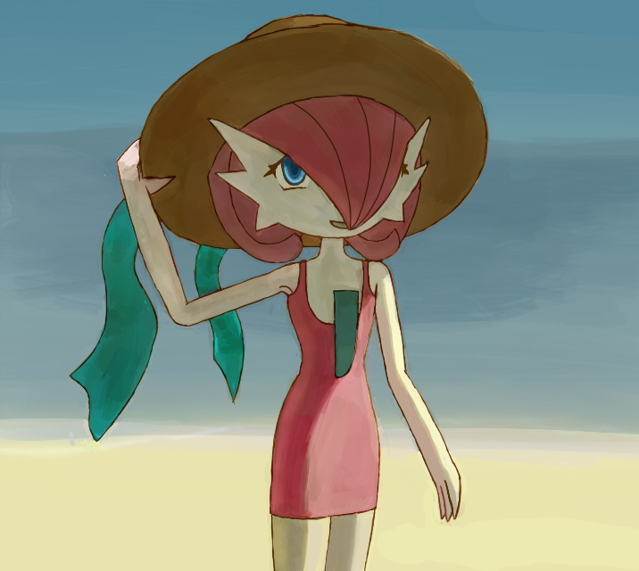 Pink at the Beach
