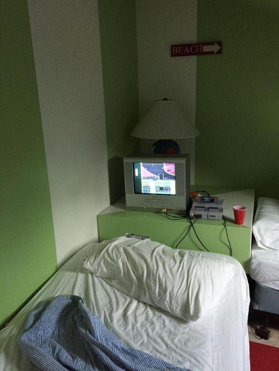 The smallest TV I've seen
